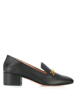 logo plaque loafers