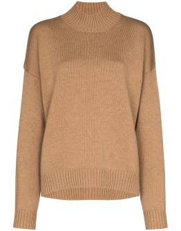 mock neck jumper
