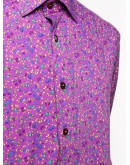 long sleeve floral print shirt