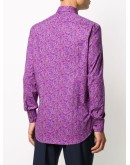 long sleeve floral print shirt