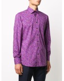 long sleeve floral print shirt