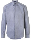herringbone print shirt