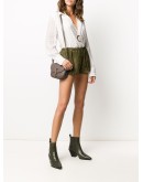 suede mini shorts
