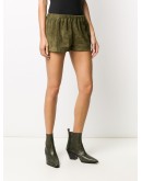 suede mini shorts
