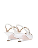 crystal-embellished slingback pumps