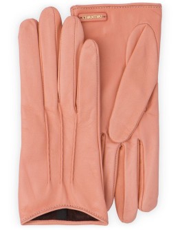 logo plaque gloves
