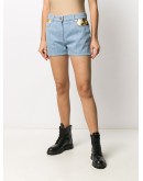 baroque pattern detail shorts