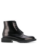 Army lace-up boots