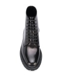 Army lace-up boots