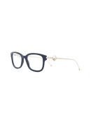FF rectangular frame glasses