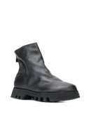rear-zip ankle boots