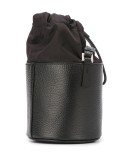 number logo bucket bag