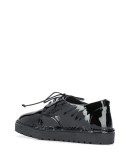 patent effect shoes