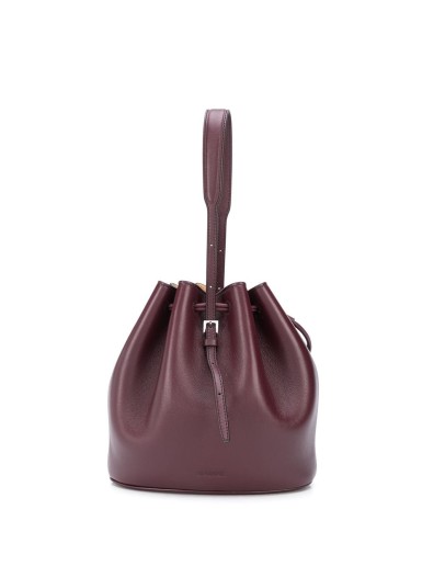 drawstring-fastening bucket bag