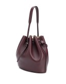drawstring-fastening bucket bag