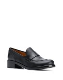 slip-on round toe loafers