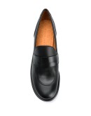 slip-on round toe loafers