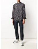 floral print long sleeved shirt