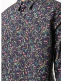 floral print long sleeved shirt