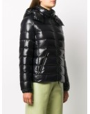 logo patch puffer jacket