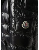logo patch puffer jacket