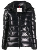 logo patch puffer jacket