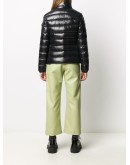 logo patch puffer jacket