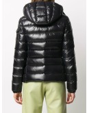 logo patch puffer jacket