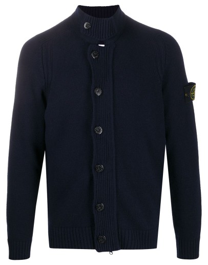 button-down cardigan