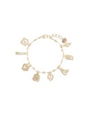 logo pendant bracelet