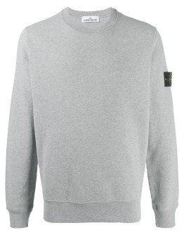 logo patch cotton sweatshirt