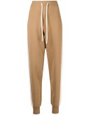 double-face knit track trousers