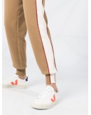 double-face knit track trousers