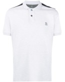 embroidered logo polo shirt