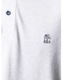 embroidered logo polo shirt