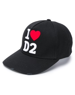 embroidered logo cap