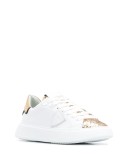 glittered low-top sneakers