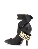 buckled ankle strap pumps