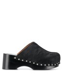 Shay clog mules