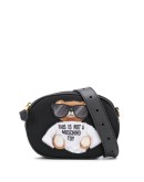teddy bear-print belt bag