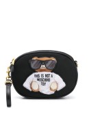 teddy bear-print belt bag
