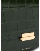 Anna crocodile-effect belt bag