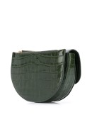 Anna crocodile-effect belt bag