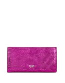 Selene lizard-effect wallet