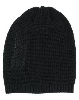 knitted beanie hat