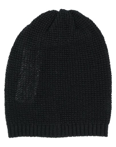 knitted beanie hat
