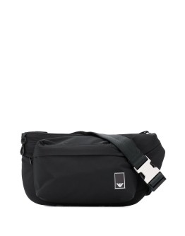 logo patch belt bag