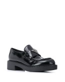 chunky sole logo loafer