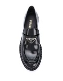 chunky sole logo loafer