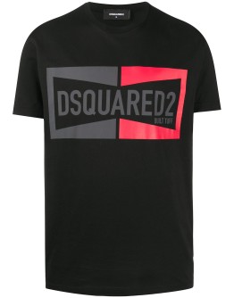 logo print cotton T-shirt